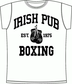 Irish Pub Boxing White